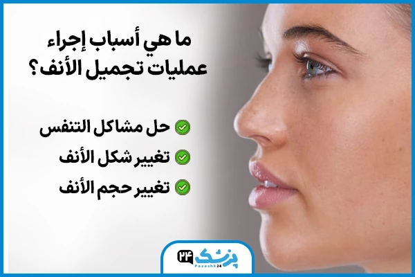 هل تجميل الانف حرام