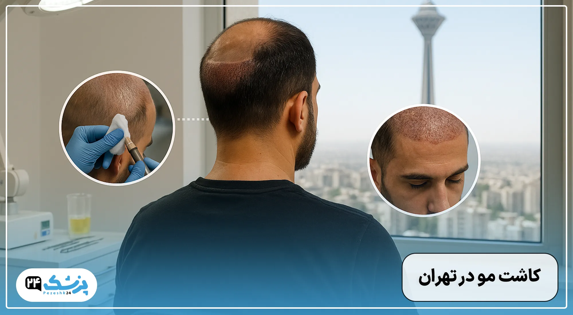 کاشت مو در تهران