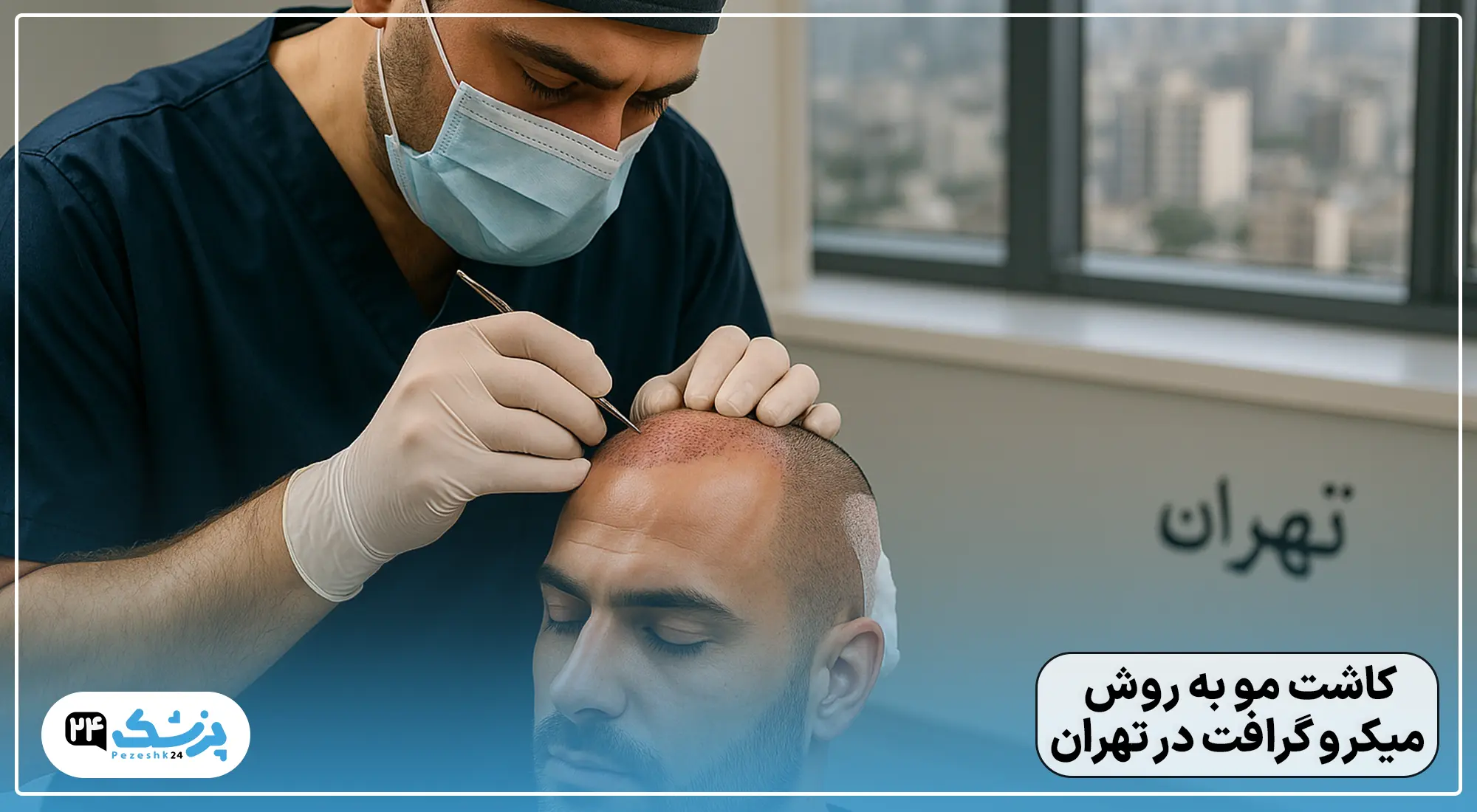 کاشت مو به روش میکروگرافت در تهران