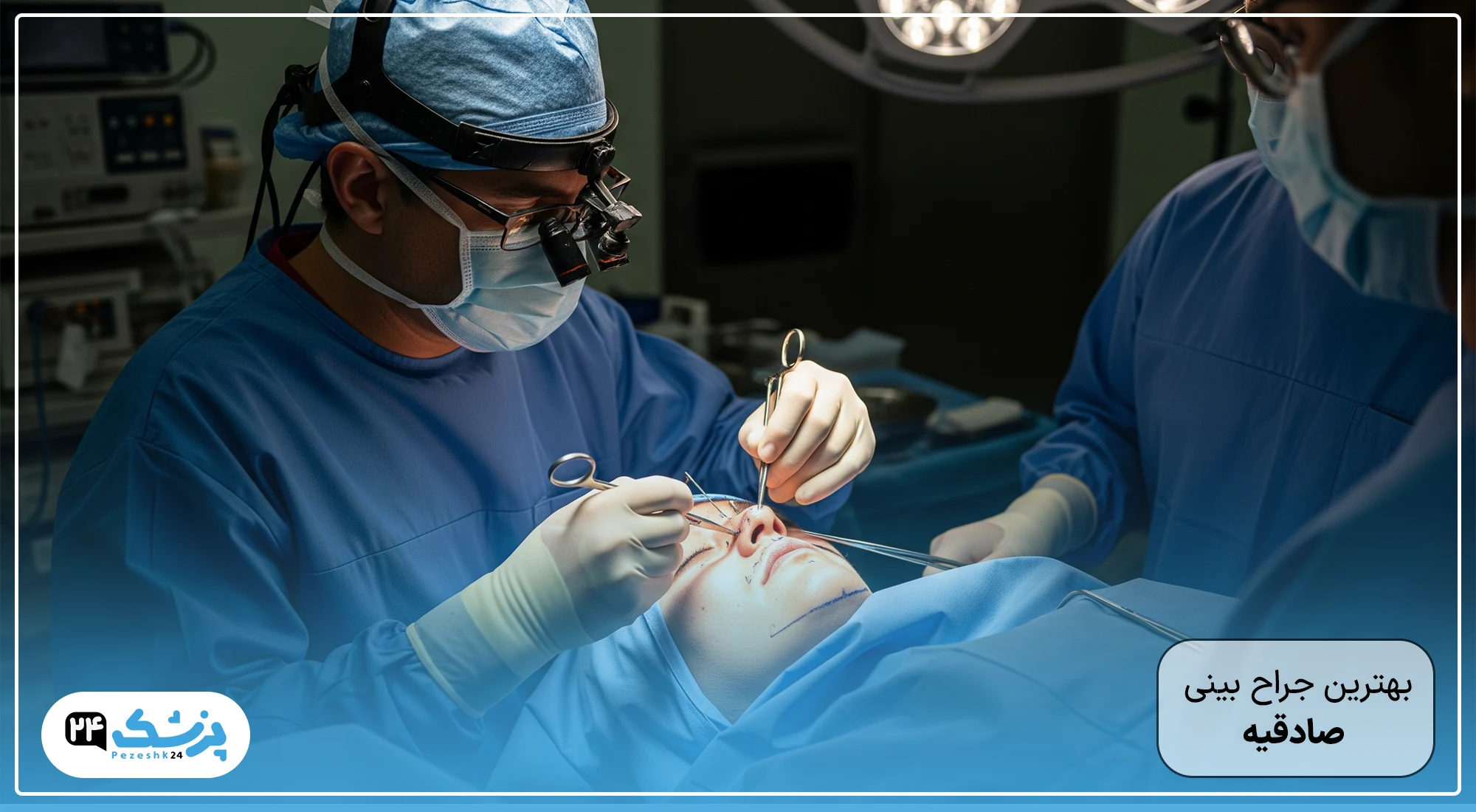 بهترین جراح بینی صادقیه